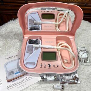 Trophy Skin MicrodermMD Professional-Grade Home Microdermabrasion System - Blush